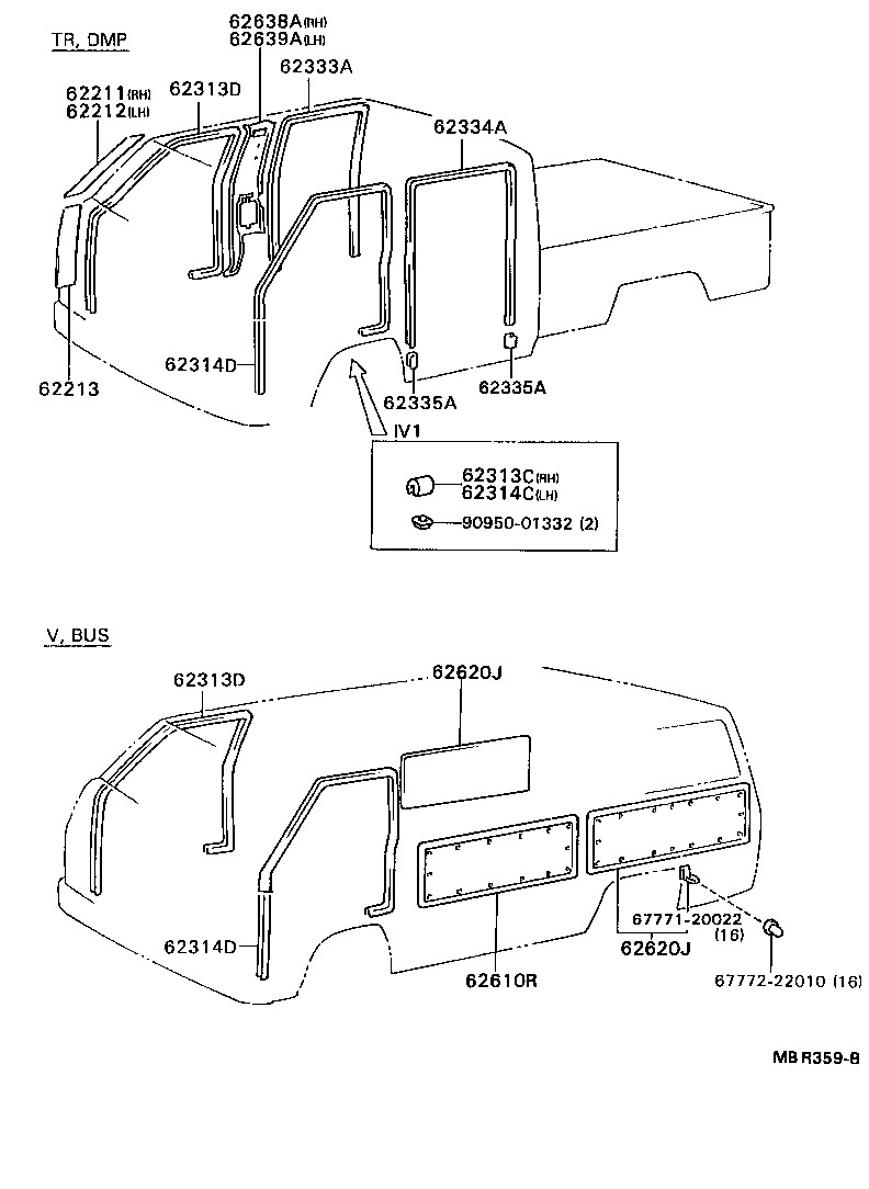  DYNA 200 |  INSIDE TRIM BOARD