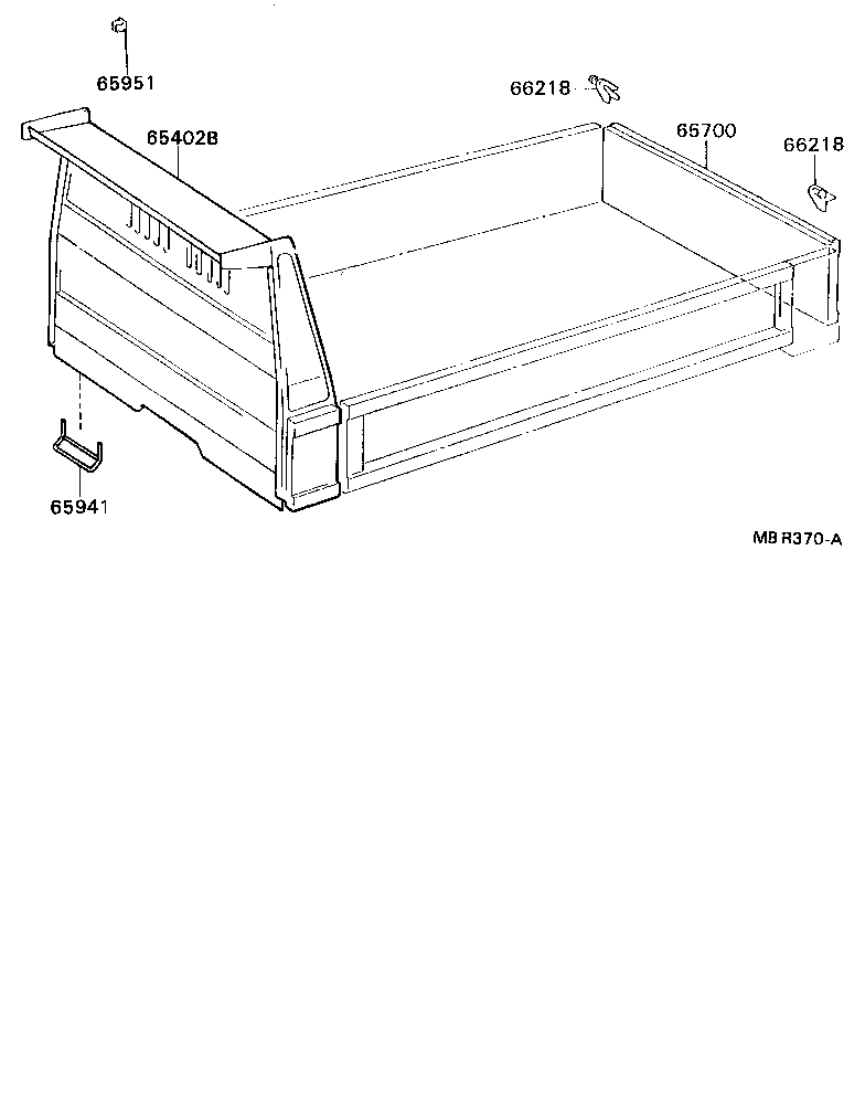  DYNA200 |  REAR BODY GUARD FRAME TAIL GATE