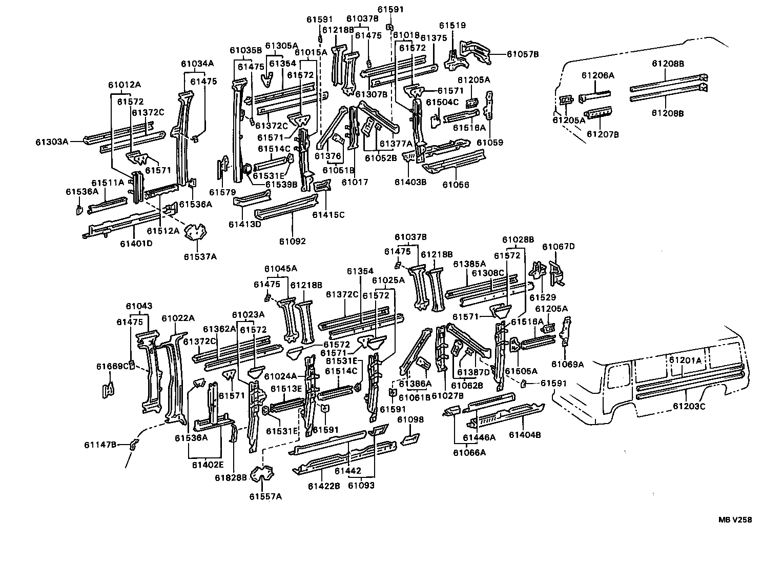 COASTER |  SIDE MEMBER