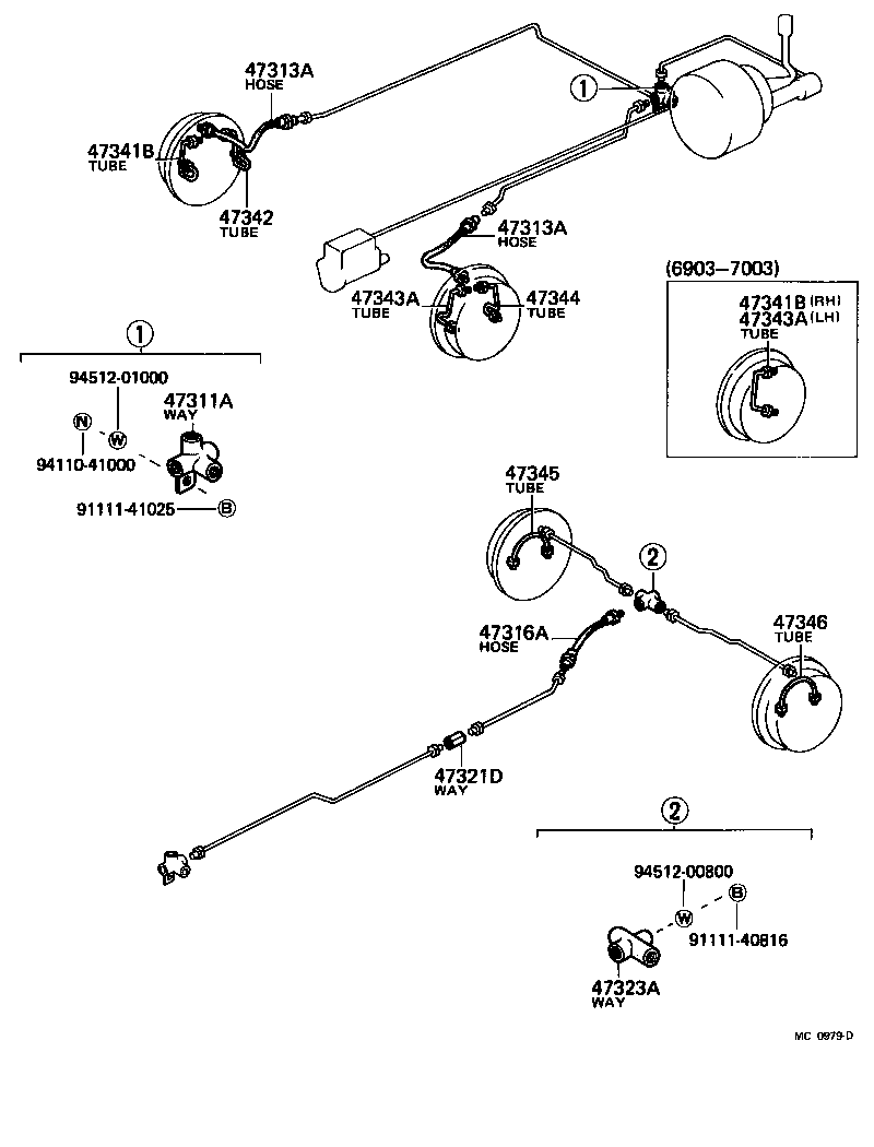  HEAVY DUTY TRUCK |  BRAKE TUBE CLAMP