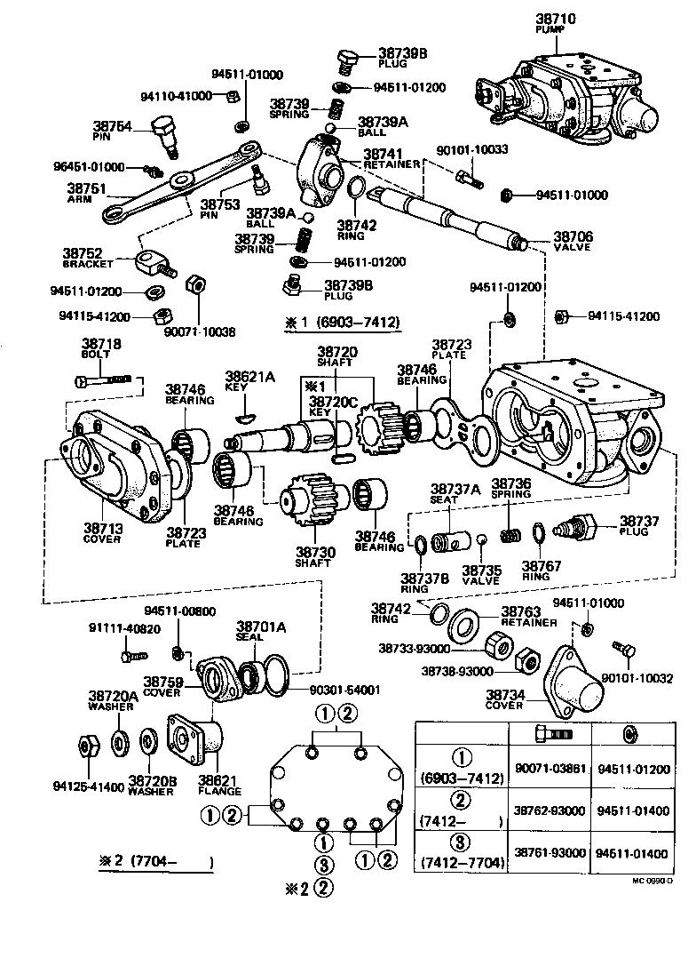  HEAVY DUTY TRUCK |  POWER TAKE OFF OIL PUMP