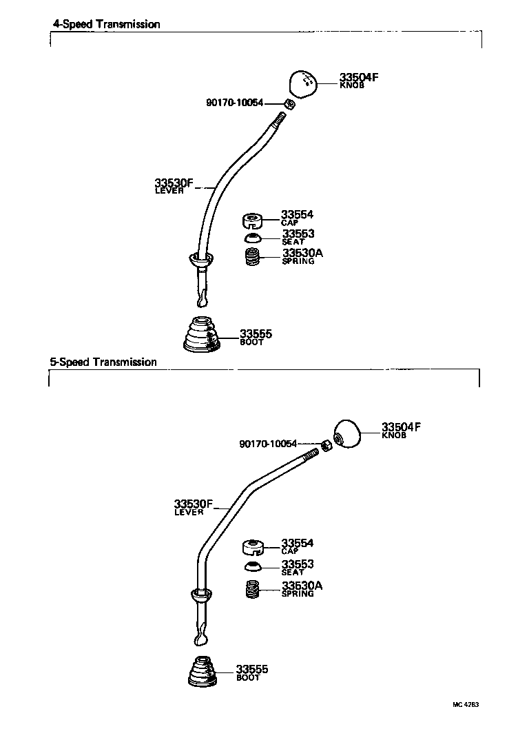  HEAVY DUTY TRUCK |  SHIFT LEVER RETAINER