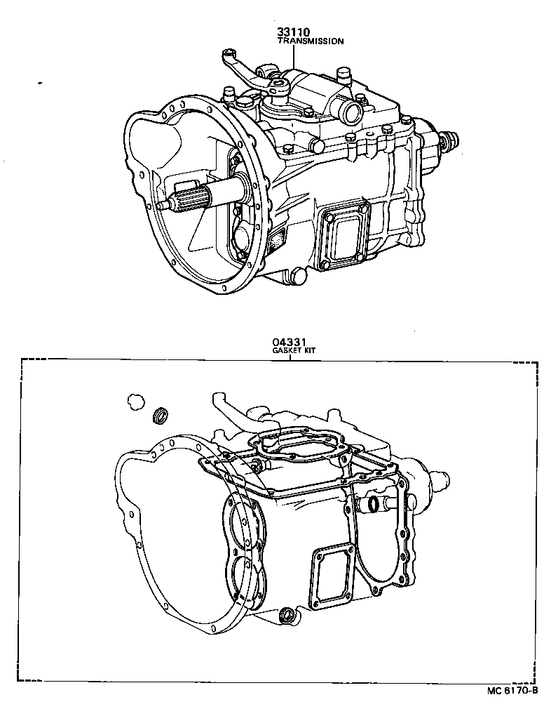  STOUT |  TRANSAXLE OR TRANSMISSION ASSY GASKET KIT MTM