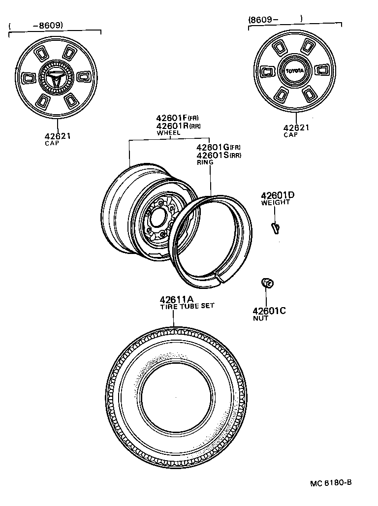  STOUT |  DISC WHEEL WHEEL CAP