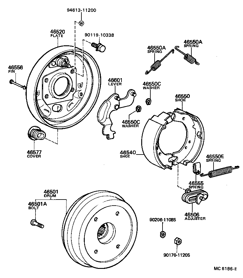  STOUT |  PARKING BRAKE CABLE