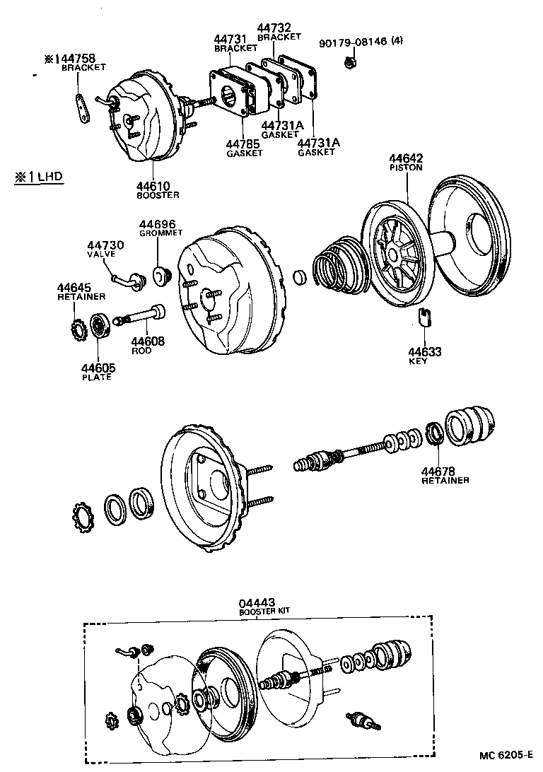  STOUT |  BRAKE BOOSTER VACUUM TUBE