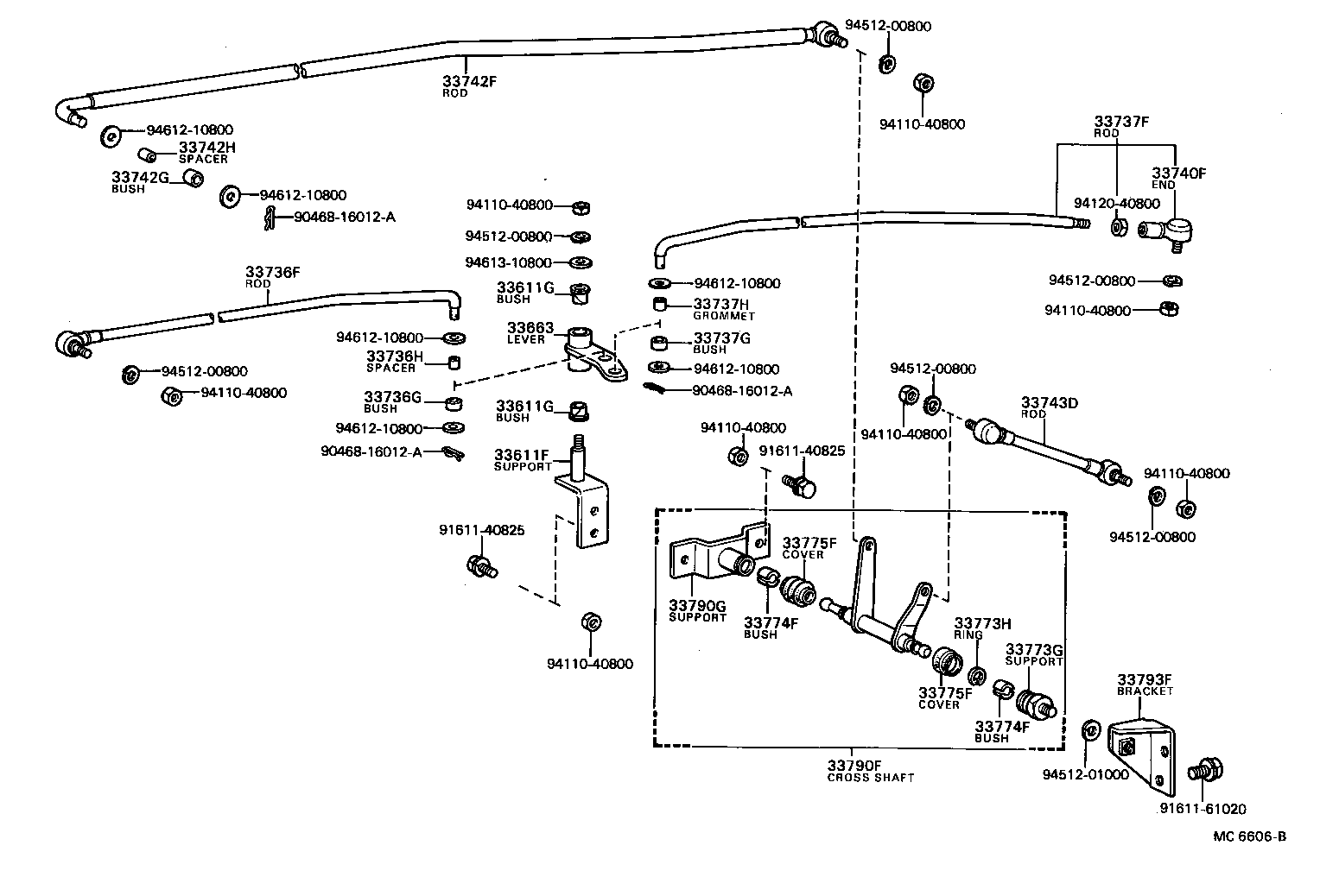  COASTER |  SHIFT LEVER RETAINER
