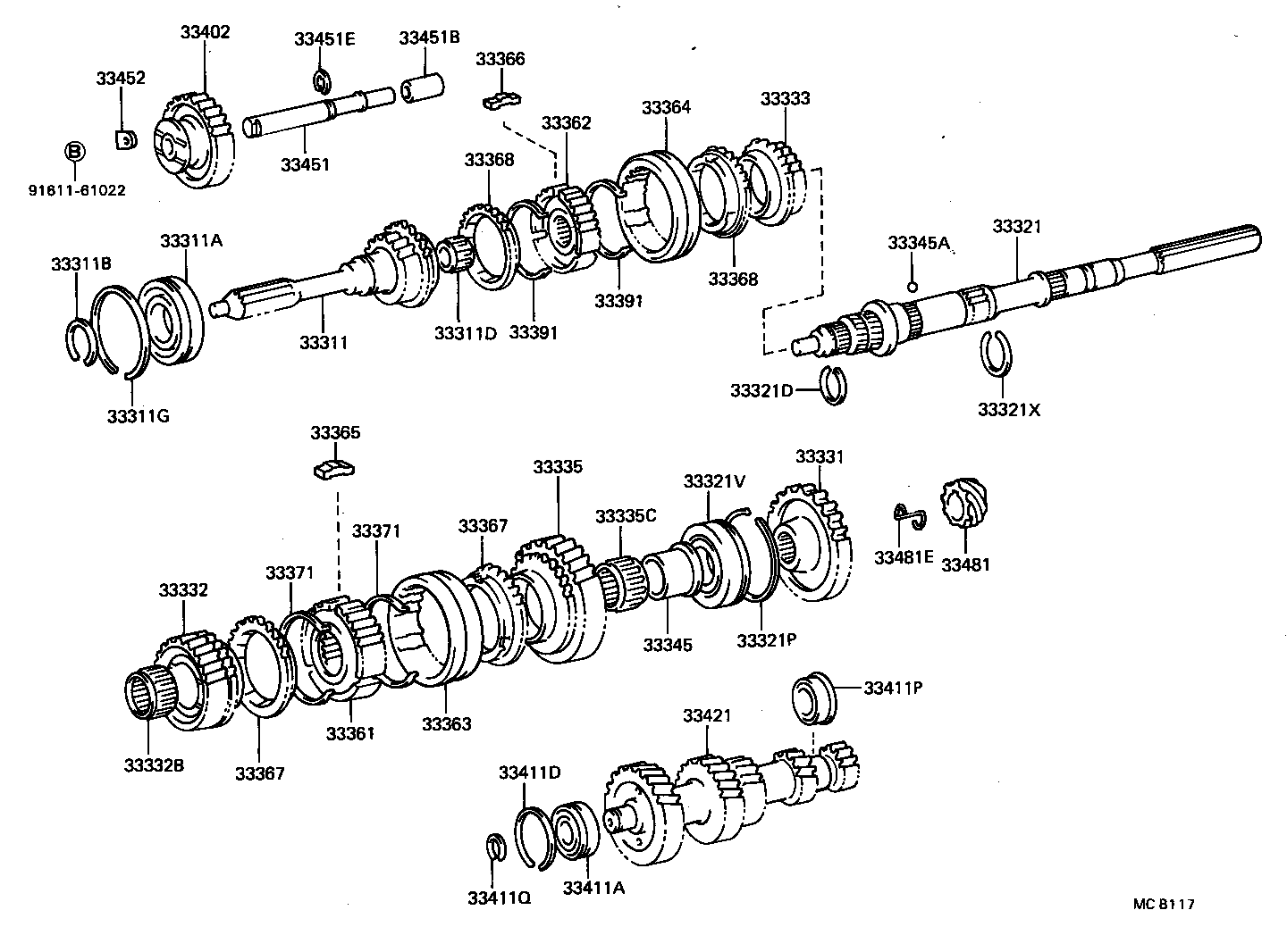  CRESSIDA |  TRANSMISSION GEAR MTM