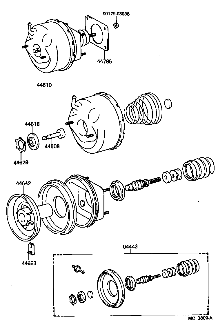  STARLET |  BRAKE BOOSTER VACUUM TUBE