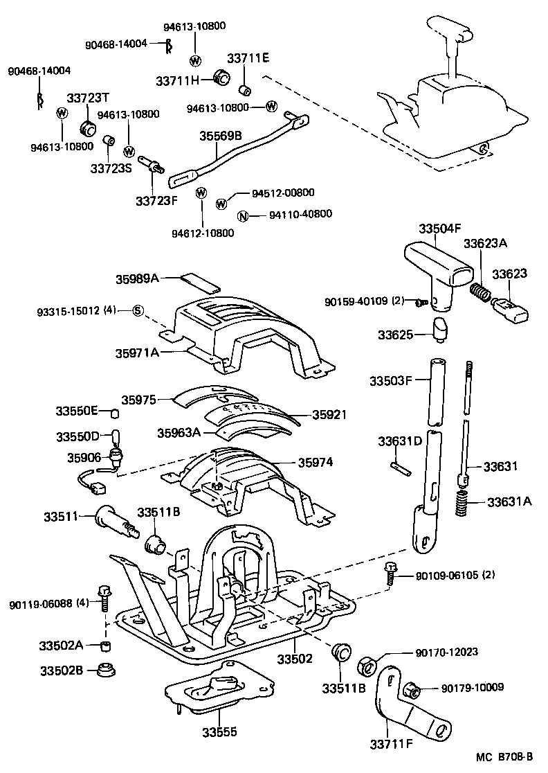  LAND CRUISER 70 |  SHIFT LEVER RETAINER