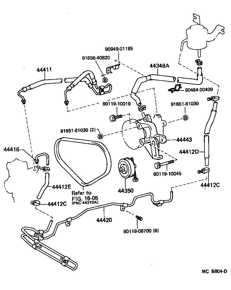  LAND CRUISER 70 |  POWER STEERING TUBE