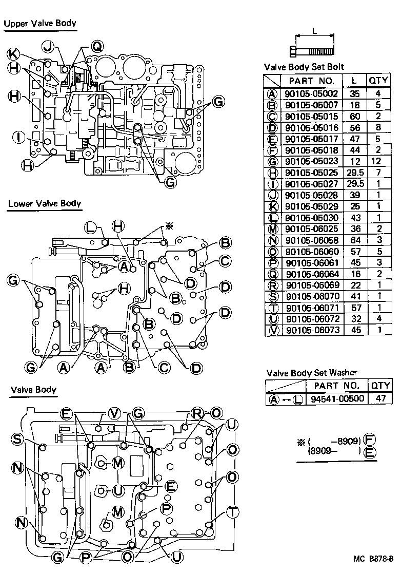  LAND CRUISER 70 |  VALVE BODY OIL STRAINER ATM