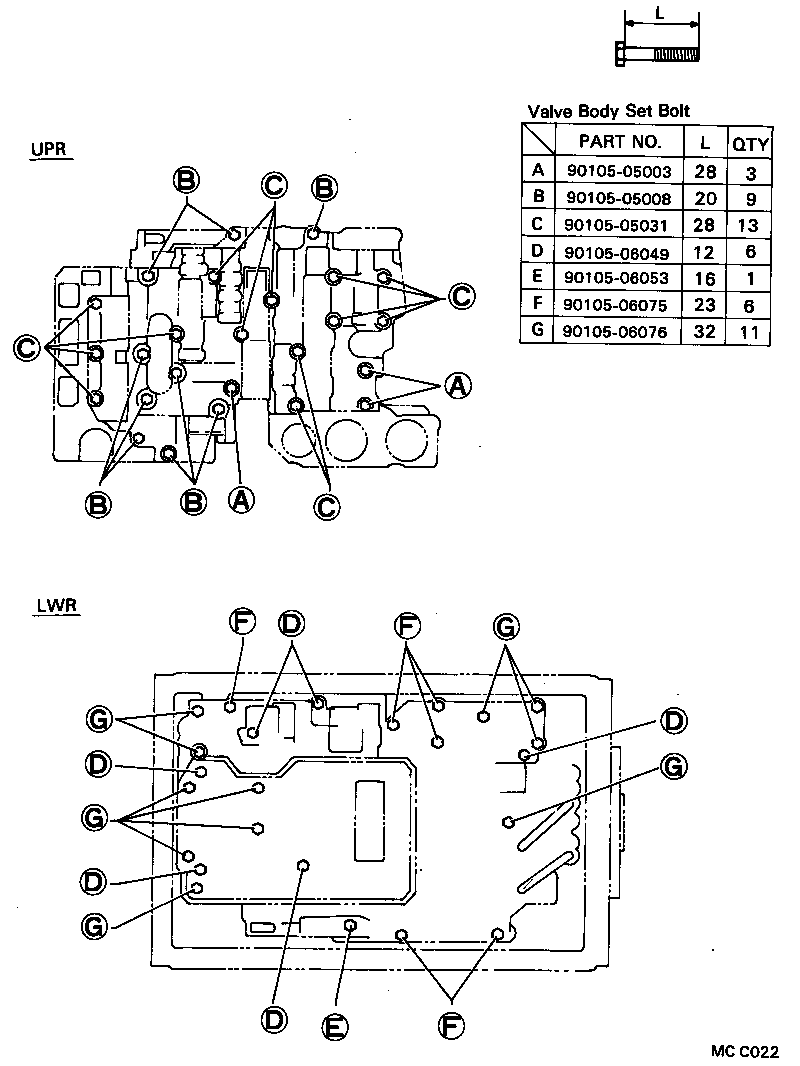  SUPRA |  VALVE BODY OIL STRAINER ATM