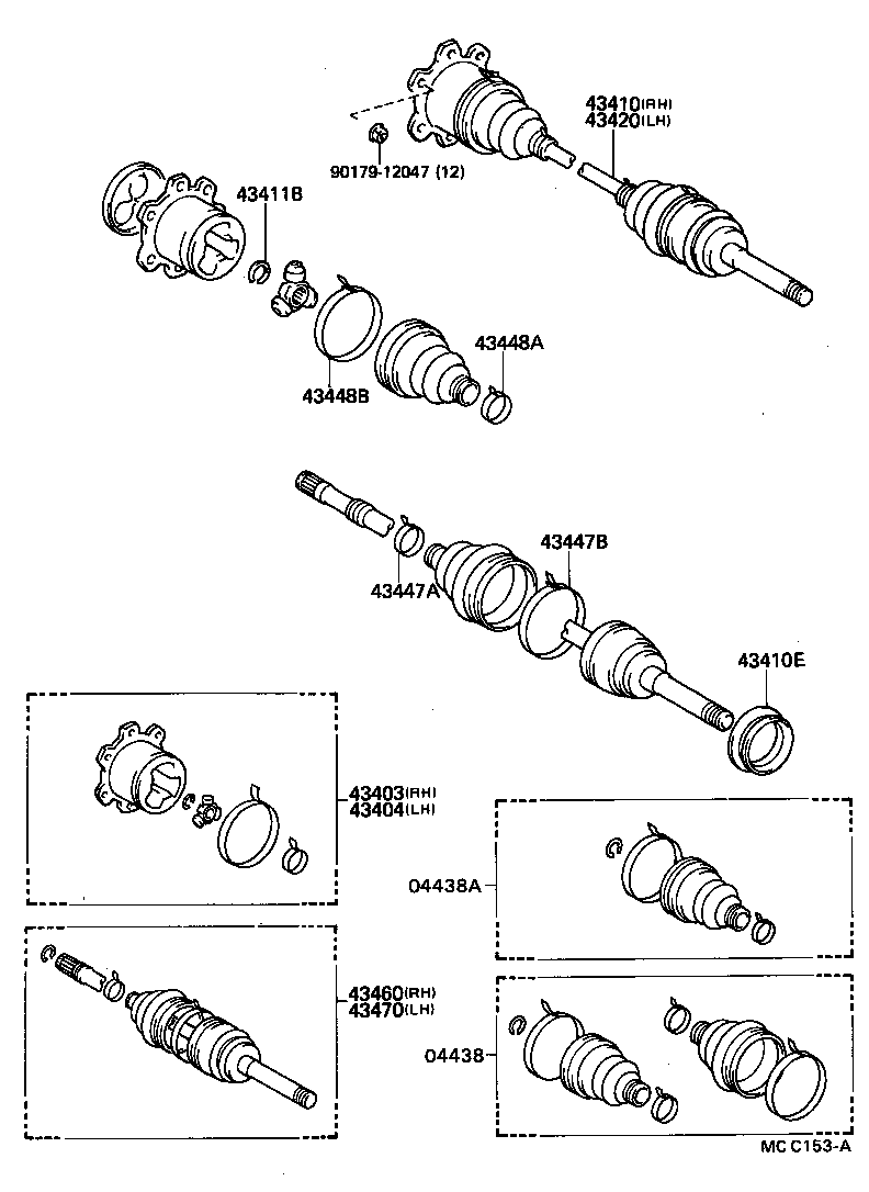  HILUX |  FRONT DRIVE SHAFT