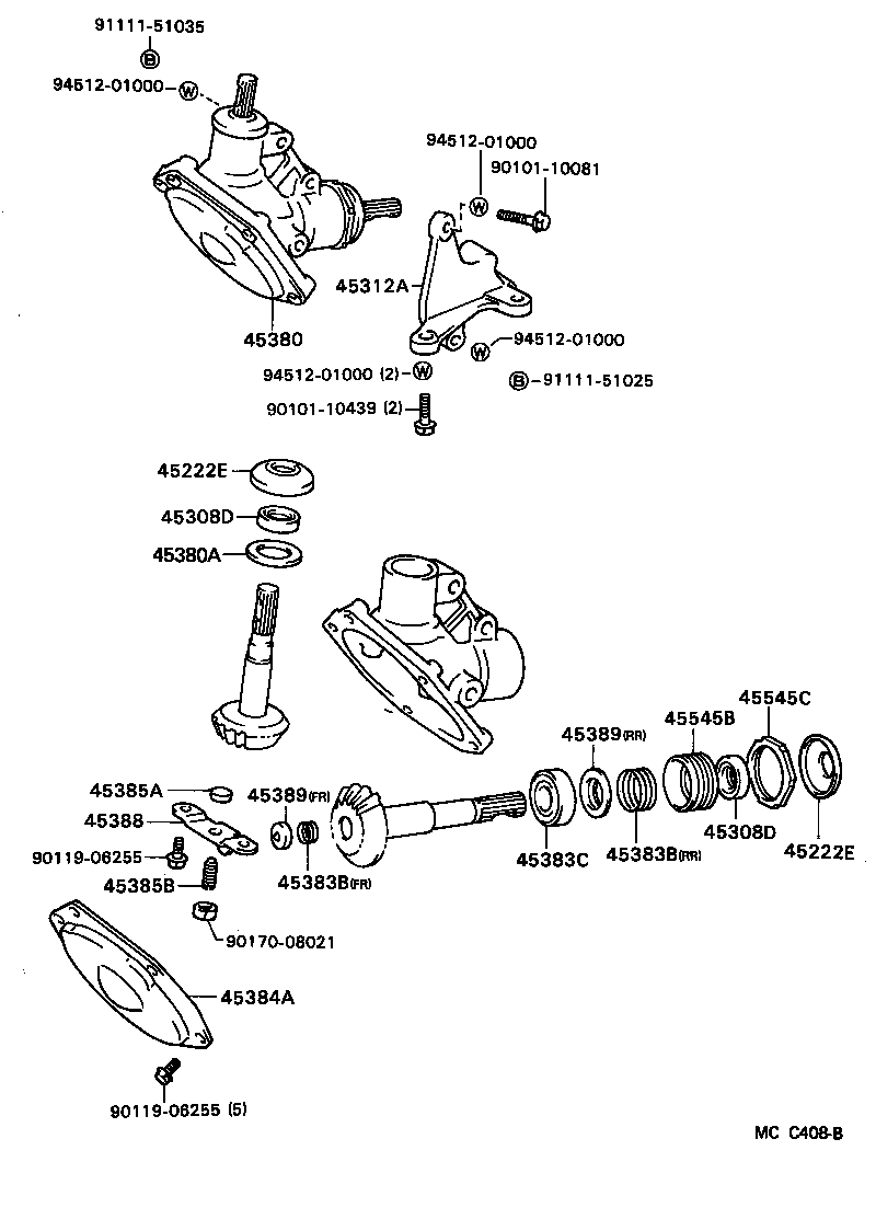  MODEL F |  STEERING COLUMN SHAFT