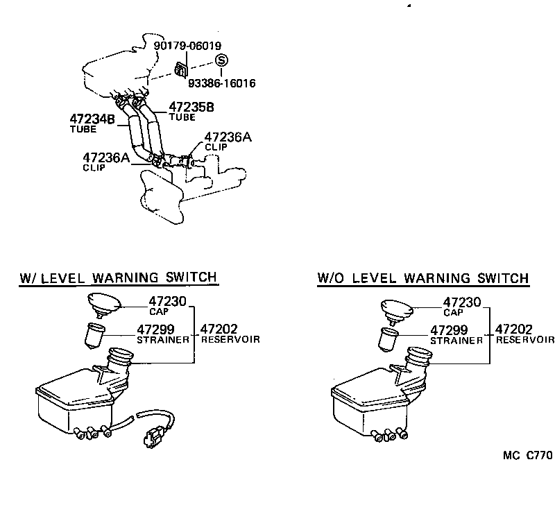  LITEACE |  BRAKE MASTER CYLINDER
