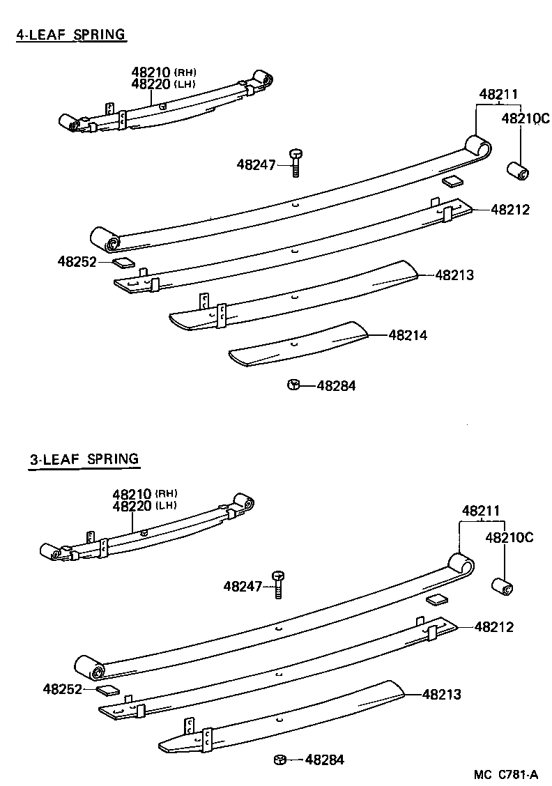  LITEACE |  REAR SPRING SHOCK ABSORBER