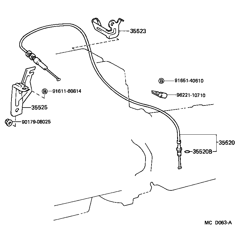  SUPRA |  THROTTLE LINK VALVE LEVER ATM