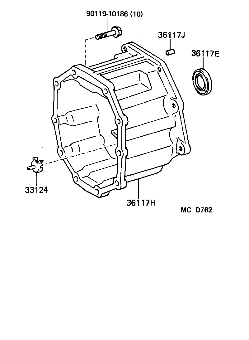  HIACE VAN COMUTER |  EXTENSION HOUSING MTM