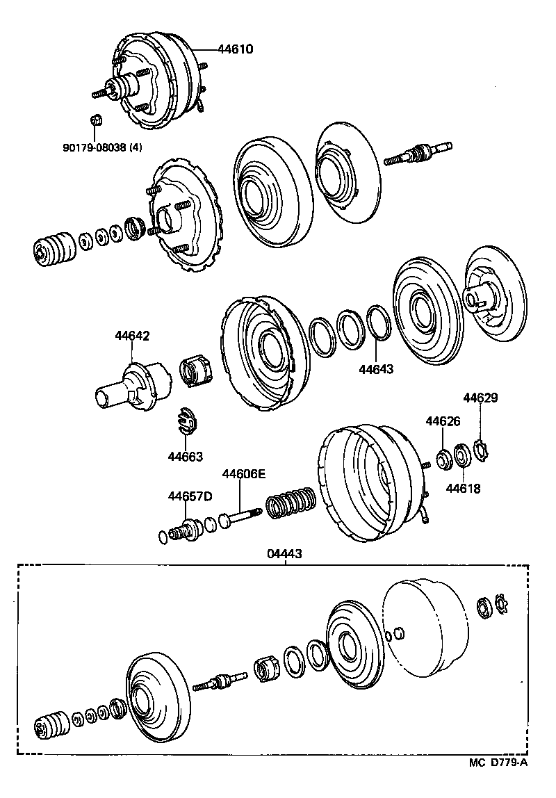  HIACE VAN COMUTER |  BRAKE BOOSTER VACUUM TUBE