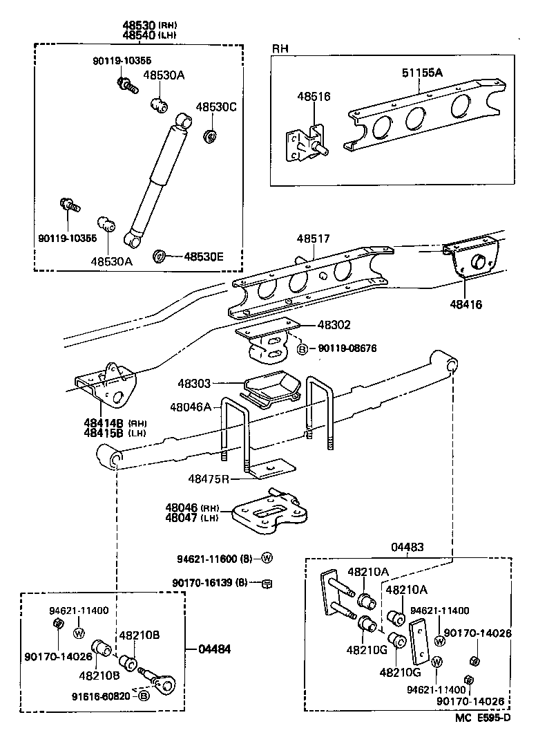  DYNA150 |  REAR SPRING SHOCK ABSORBER