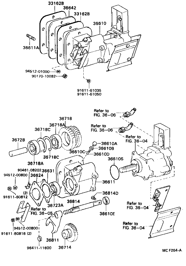  DYNA 200 |  POWER TAKE OFF CASE GEAR