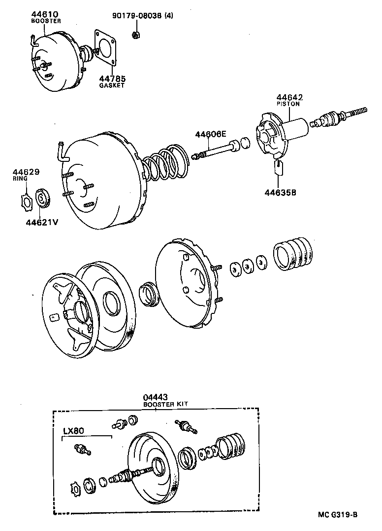  CRESSIDA |  BRAKE BOOSTER VACUUM TUBE