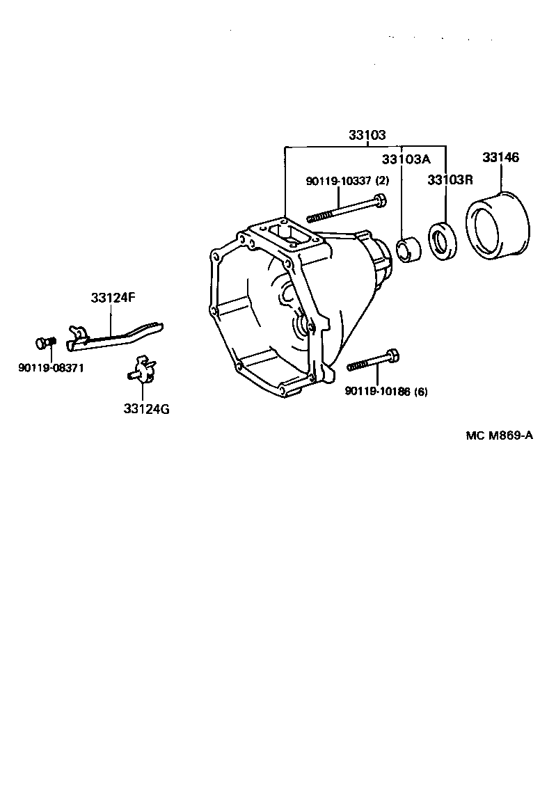  LITEACE VAN WAGON |  EXTENSION HOUSING MTM