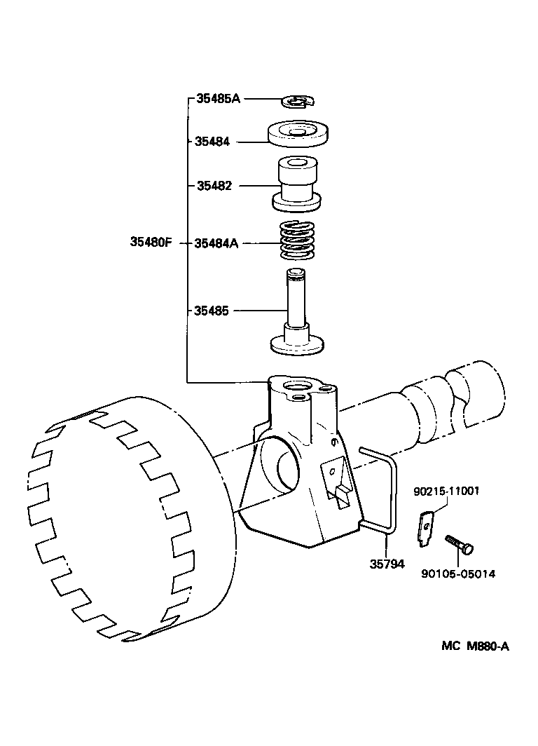  LITEACE VAN WAGON |  REAR OIL PUMP GOVERNOR ATM