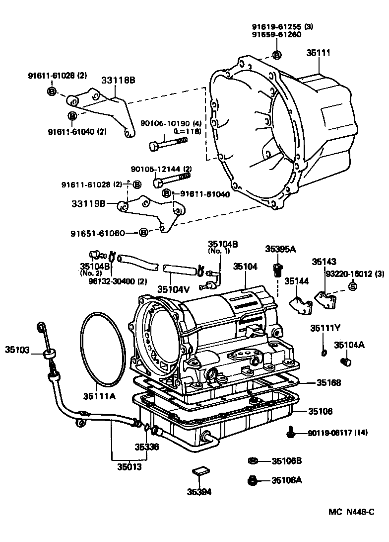  LITEACE VAN WAGON |  TRANSMISSION CASE OIL PAN ATM