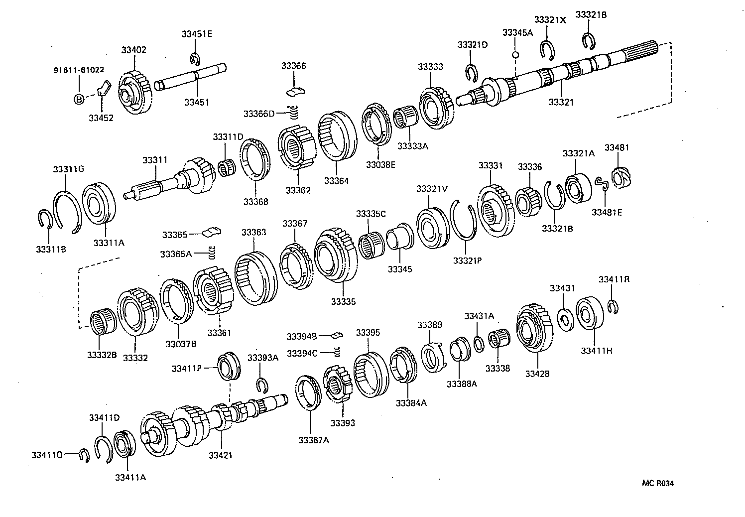  T100 |  TRANSMISSION GEAR MTM