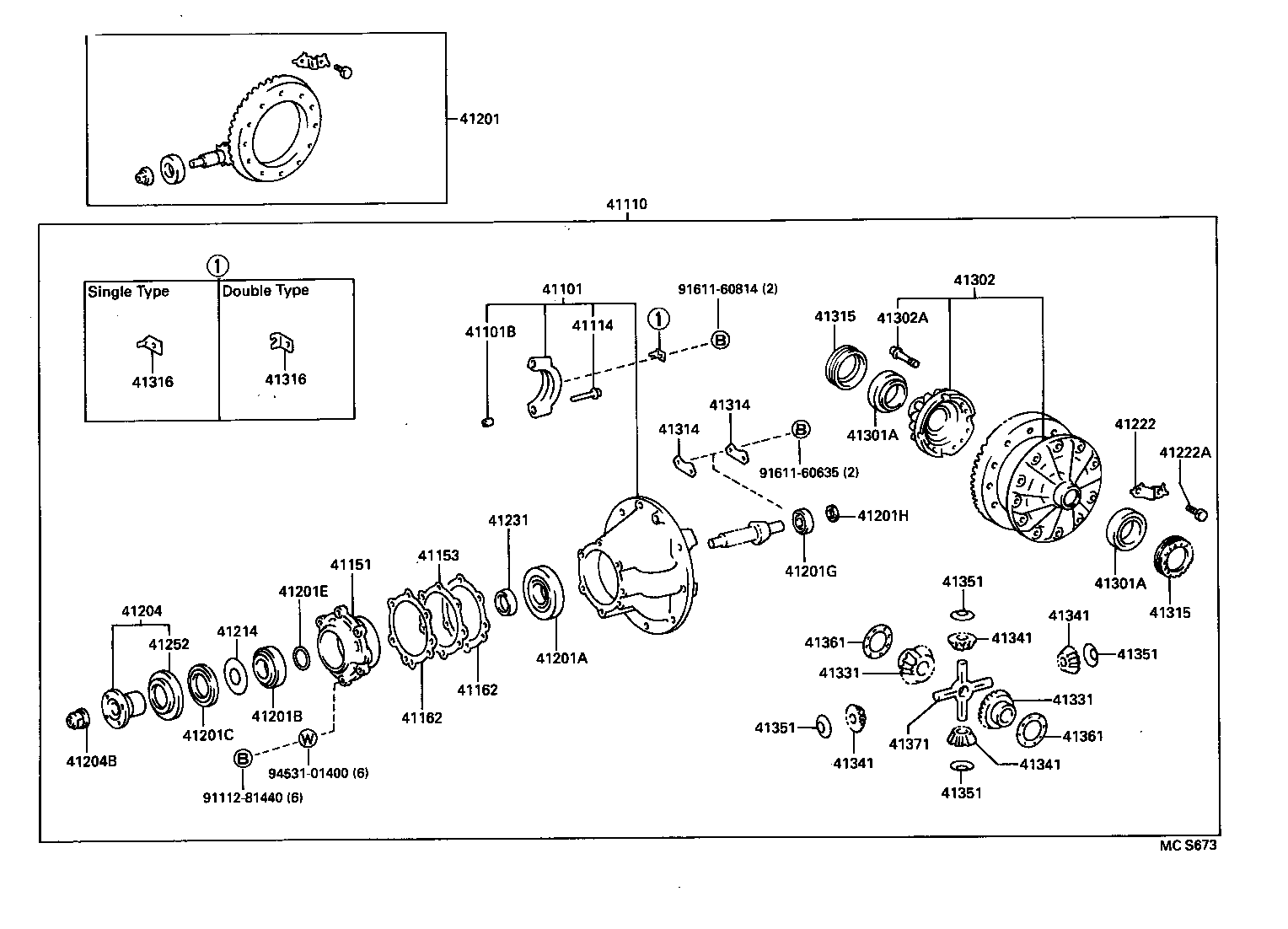  DYNA 200 |  REAR AXLE HOUSING DIFFERENTIAL