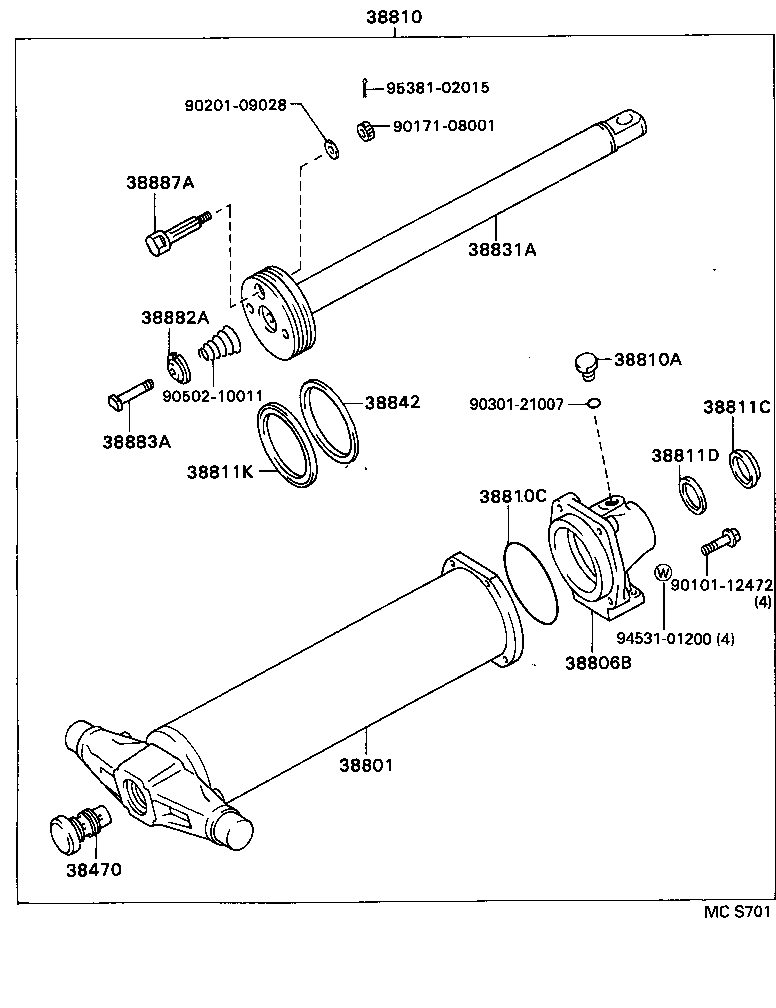  DYNA200 |  HOIST CYLINDER