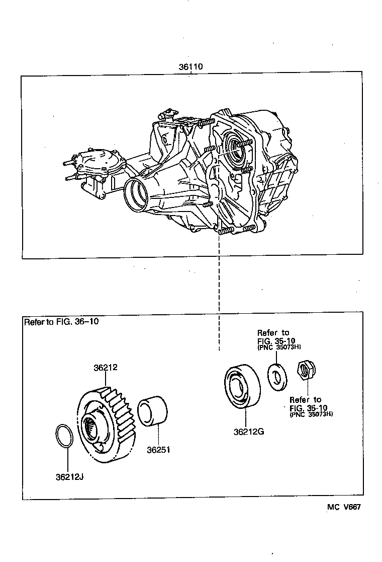  LAND CRUISER 70 |  TRANSFER ASSEMBLY GASKET KIT