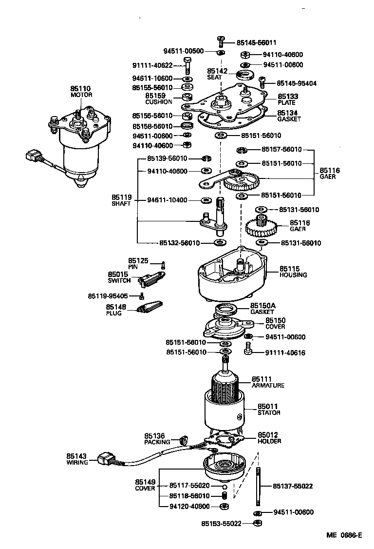  HEAVY DUTY TRUCK |  WINDSHIELD WIPER