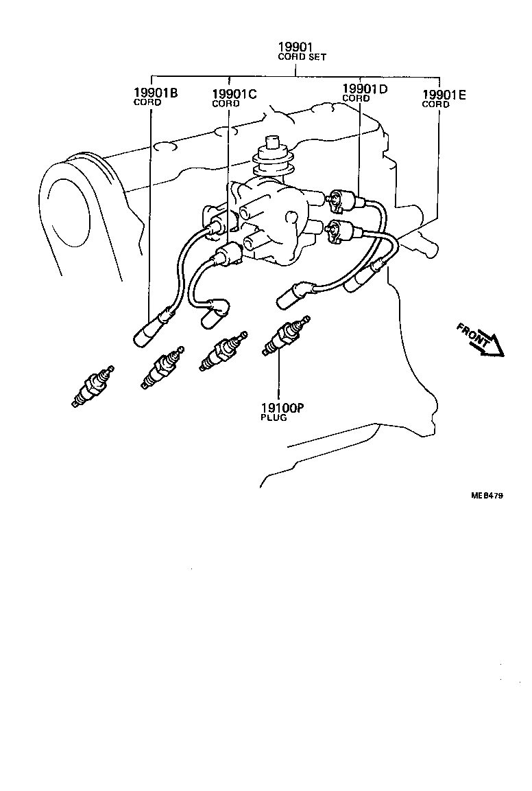  CAMRY |  IGNITION COIL SPARK PLUG