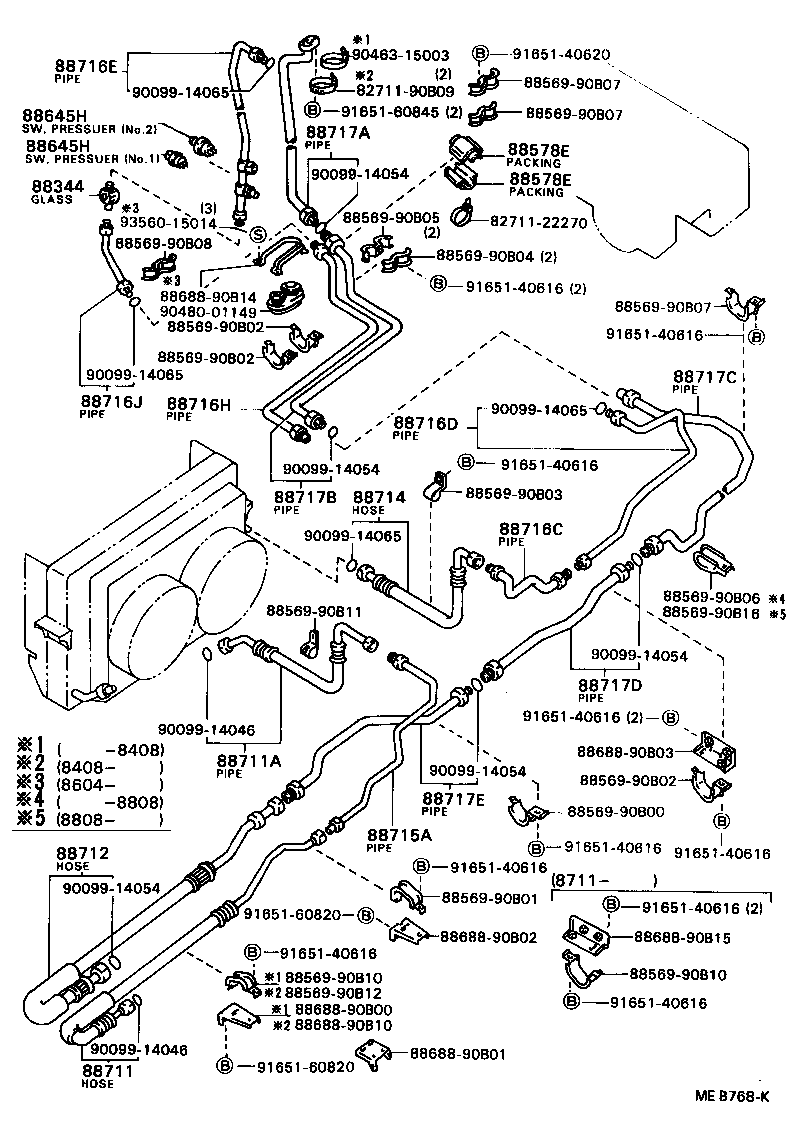  COASTER |  HEATING AIR CONDITIONING COOLER PIPING