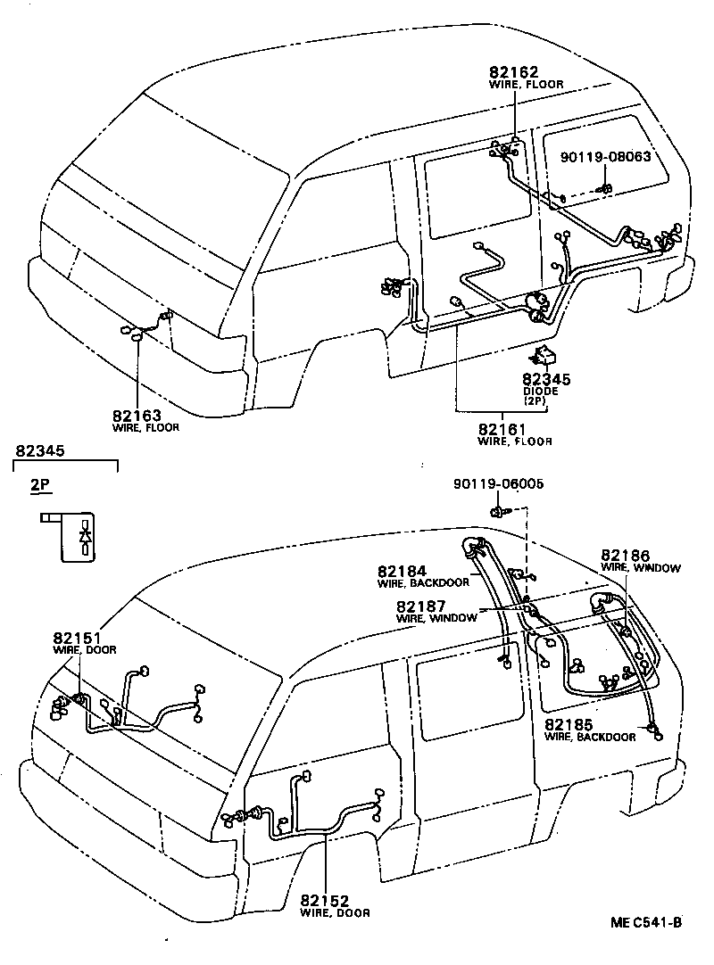  MODEL F |  WIRING CLAMP