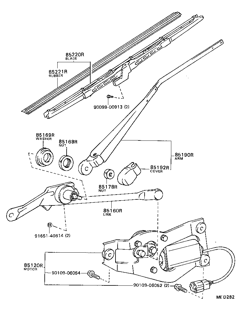  MODEL F |  REAR WIPER