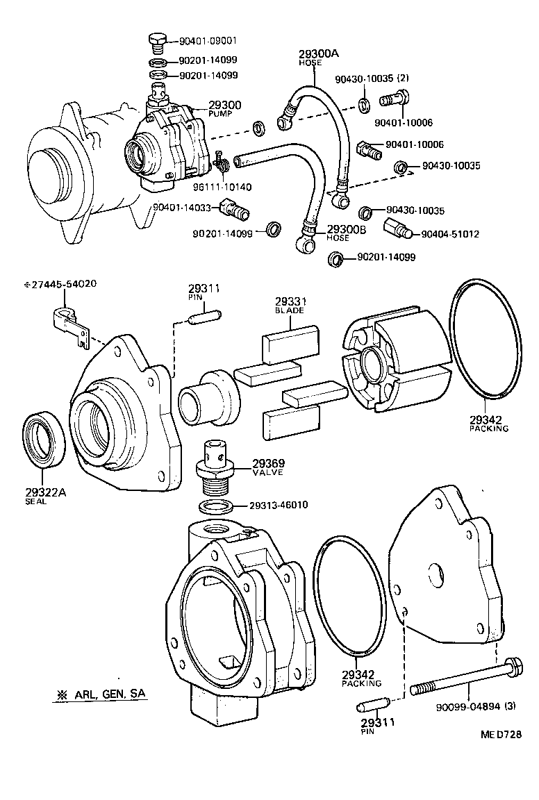  HILUX |  VACUUM PUMP