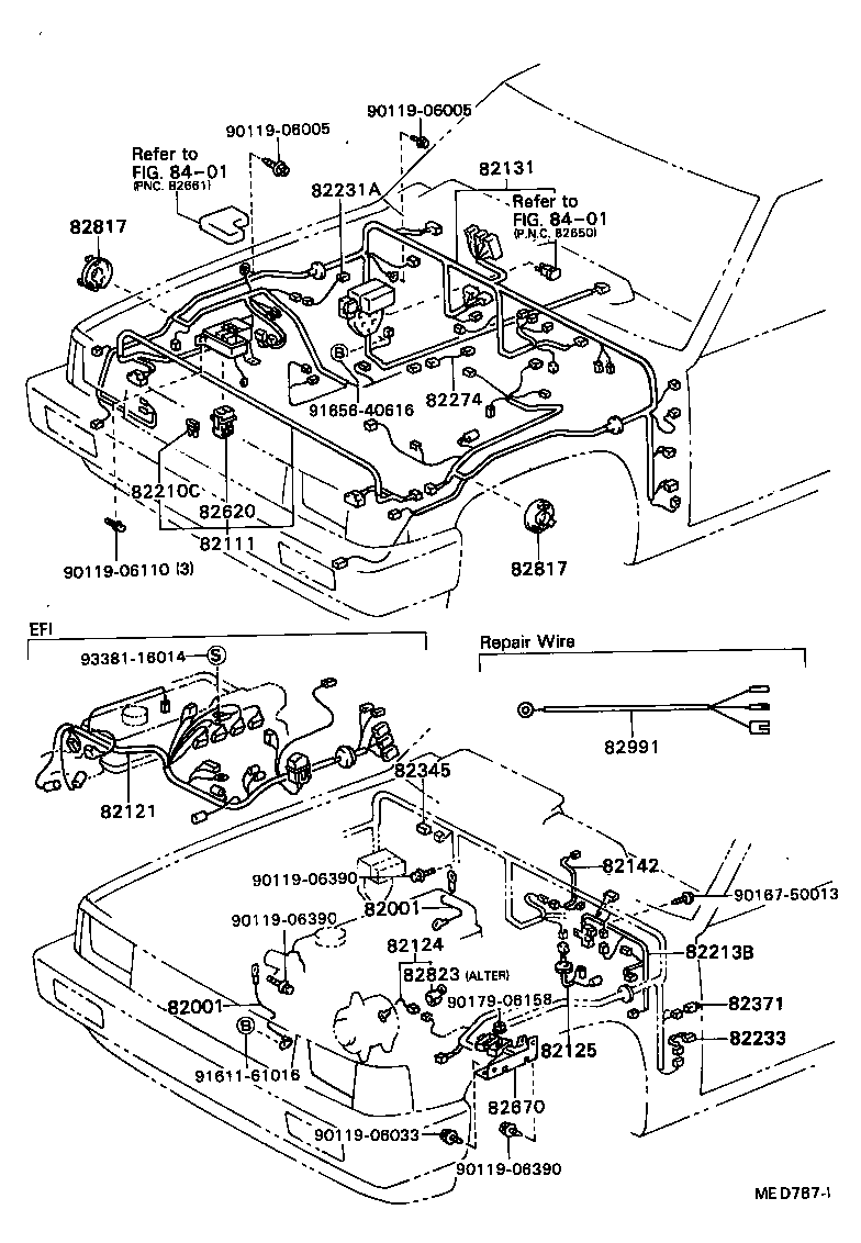  HILUX |  WIRING CLAMP