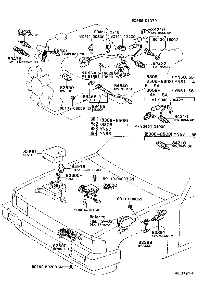  HILUX |  SWITCH RELAY COMPUTER