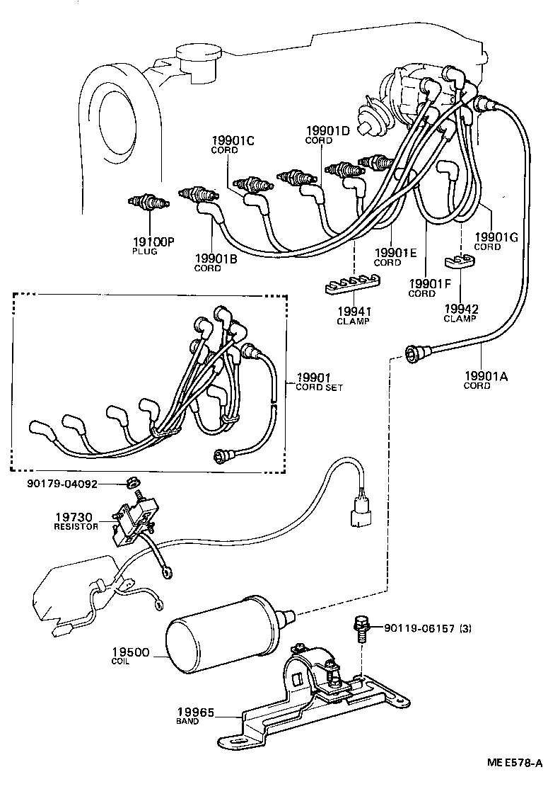  CRESSIDA |  IGNITION COIL SPARK PLUG