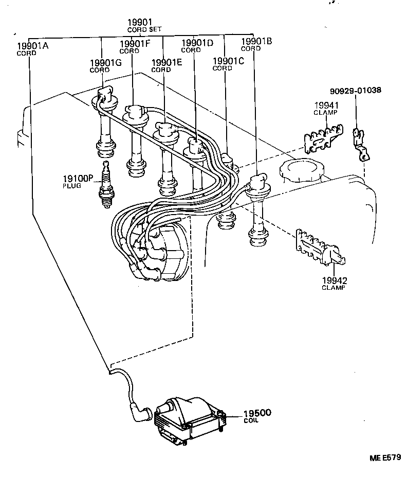  CRESSIDA |  IGNITION COIL SPARK PLUG