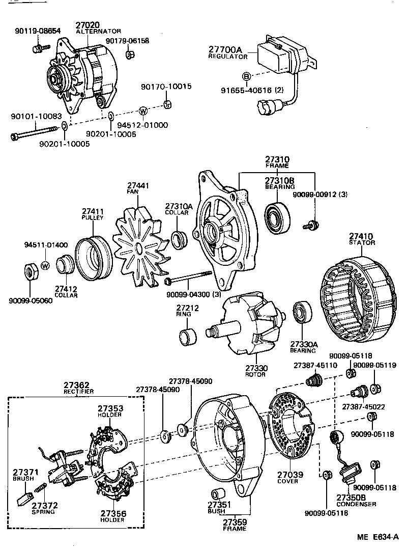  CRESSIDA |  ALTERNATOR