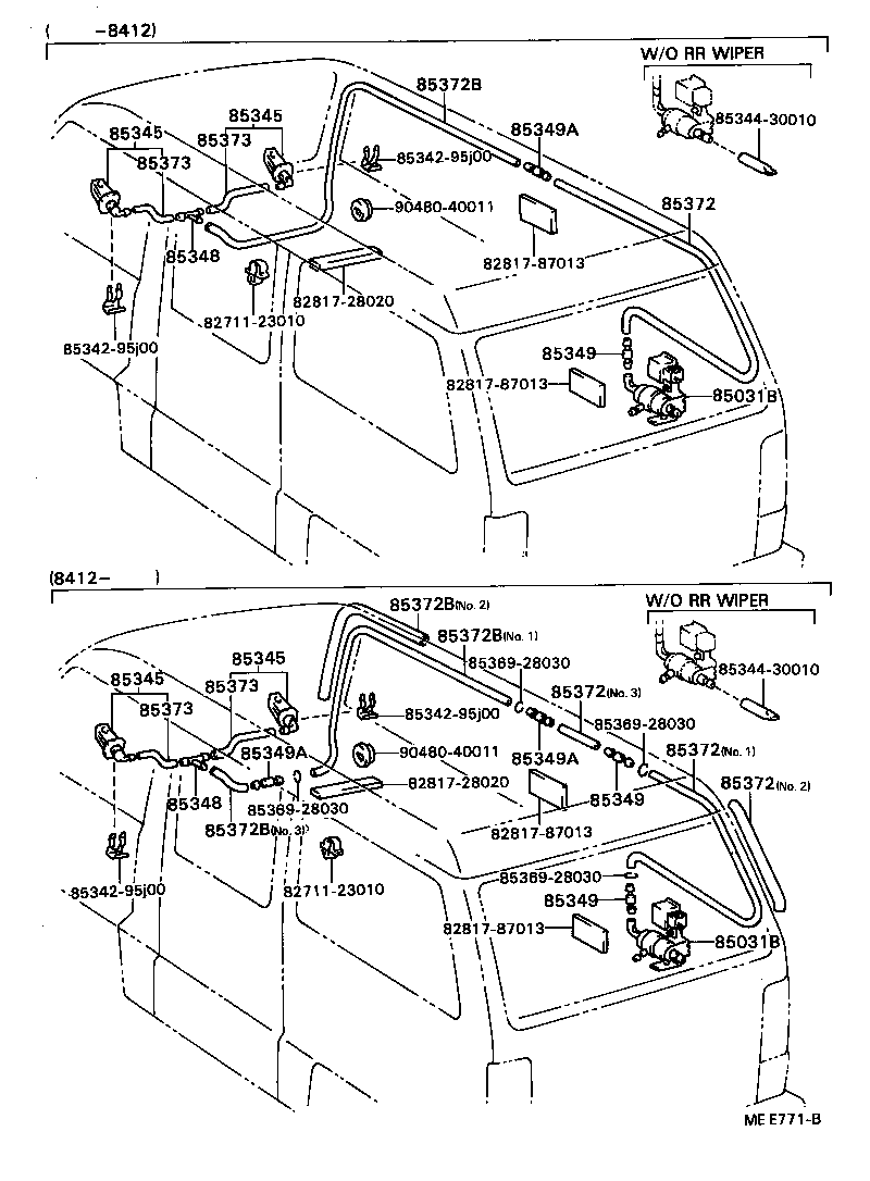  MODEL F |  WINDSHIELD WASHER