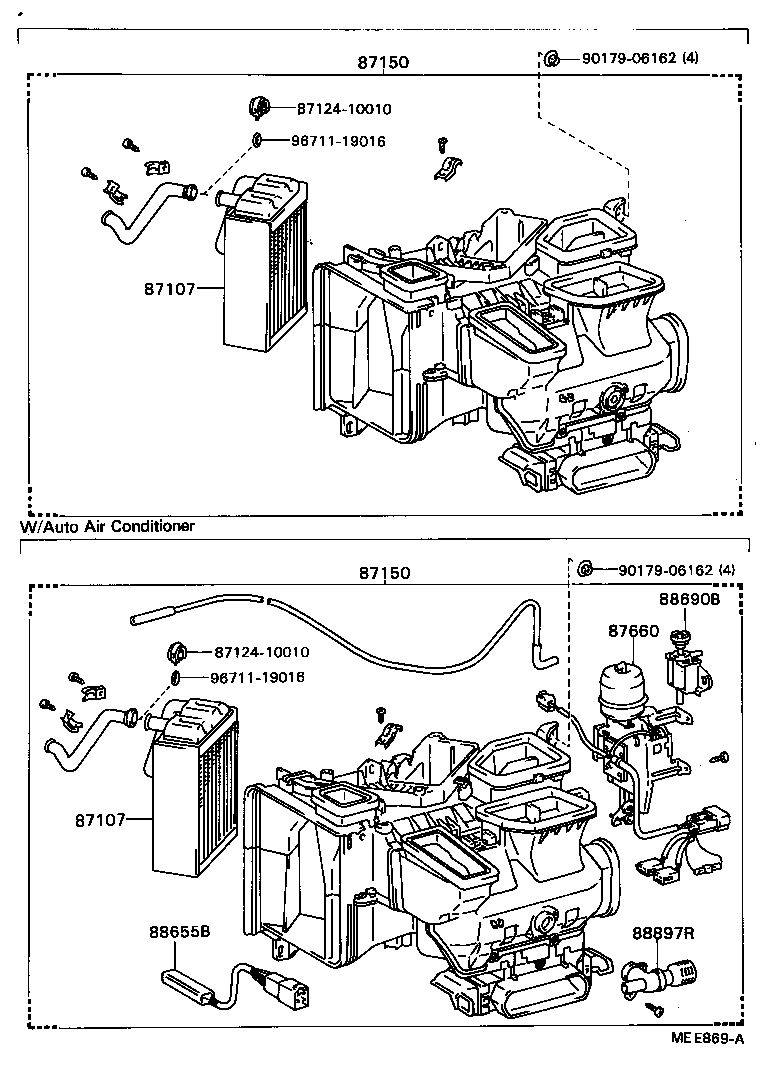  CRESSIDA |  HEATING AIR CONDITIONING HEATER UNIT BLOWER