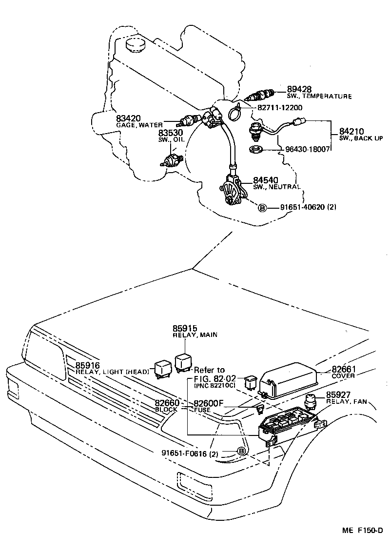  STARLET |  SWITCH RELAY COMPUTER