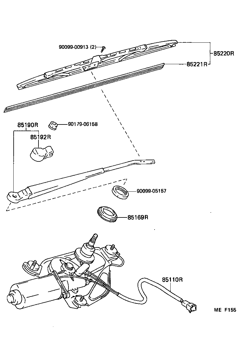  STARLET |  REAR WIPER