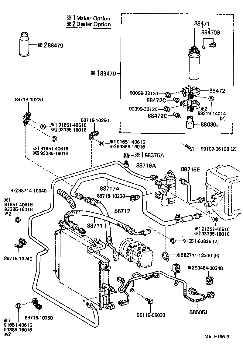  STARLET |  HEATING AIR CONDITIONING COOLER PIPING